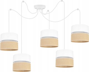 Mennyezeti LĂĄmpa LĂłgĂł CsillĂĄr PĂłk Loft LĂĄmpabĂșra Boho Juta 20 CM