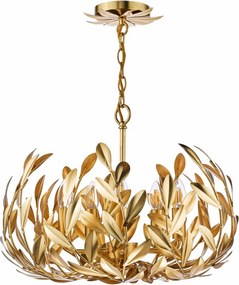 Dar Lighting glamour függeszték ercilia arany darerc0535