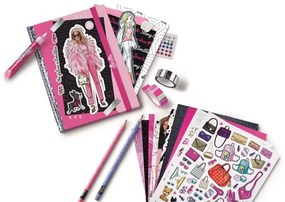 Kreatív scrapbooking készlet, 50 darabos, MAPED CREATIV Scrapbooking Set - Barbie (IMAC907062)