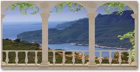 Fotótapéta üvegfalra Kilátás az öbölre 140x70