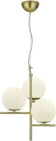 TRIO 302000308 PURE Modern Függesztett Lámpa Arany E14 IP20
