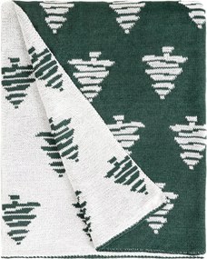 Arnin takaró zöld karácsonyfával 150x200 cm Homla