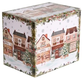 Karácsonyi Porcelán nagy bögre 1 literes díszdobozban Christmas City 2