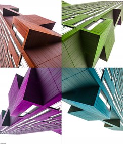 Poszter 40x50cm Régi adótorony, színes, Assaf Frank