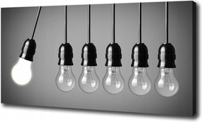 Vászonkép Hat izzó 120x60 cm