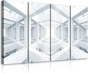 Vászonkép 120x80 Építészet absztrakt geometrikus minimalizmus tér