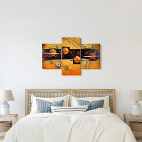 Az absztrakció képe - Bolygók (90x60 cm)