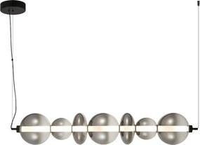 MILAGRO ML0348 DAPHNE Glamour Függesztett Lámpa Fekete LED IP20