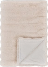 Galena pléd műszőrme, 130x180 cm, Fehér