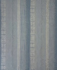 Fali tapéta csíkos vonalak kék 58126