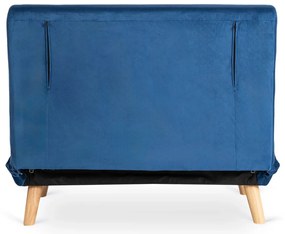 Ágyazható Fotel Sötétkék Színben. MARRY 2