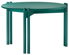 Zöld borovi fenyő kerek dohányzóasztal ø 60 cm Sticks – Karup Design