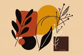 Poszter 30x20cm Meleg kontúrok