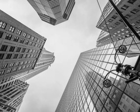 Poszter 50x40cm Chrysler Building New York 8, Assaf Frank