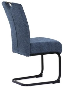 Étkezőszék kék szövetkárpittal. DCL-E2008 BLUE2