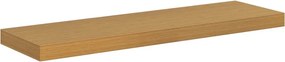 vidaXL Falpolc Falra szerelhető Bézs 80 x 23,5 x 4 cm Faanyag