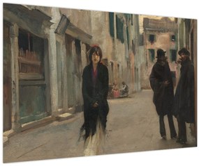 Kép - John Singer Sargent, Street in Venice, reprodukciók (90x60 cm)