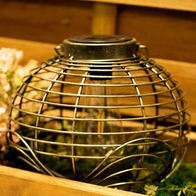 LED Napelemes lámpa LUISA 1xE27/1,2V IP44