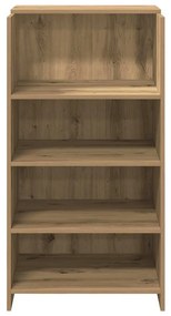 recepciós pult kézműves tölgy 55x50x103,5 cm szerelt fa