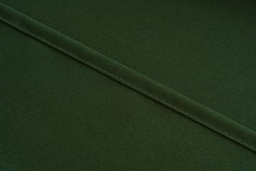 Függöny OXFORD LIGHT 140x250 cm, sötétzöld Felfüggesztés: Fém gyűrűk