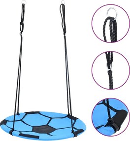 vidaXL focis mintájú fészekhinta 100 cm
