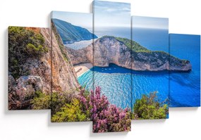 Kép - Navagio strand, Görögország (150x105 cm)
