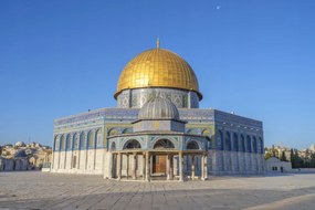 Poszter 60x40cm Al-Aksza mecset 2, Assaf Frank