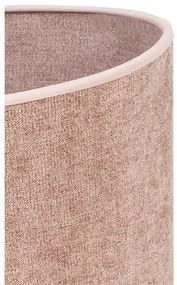 Duolla - Asztali lámpa OVAL 1xE27/15W/230V átm. 30 cm rózsaszín