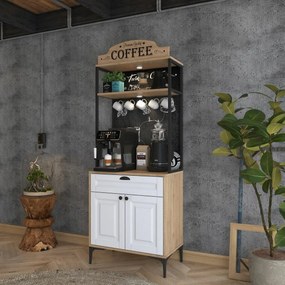 Jehy szekrény Walnut and White