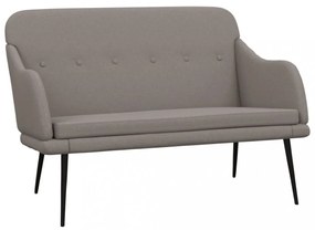 vidaXL tópszínű szövet pad 110 x 76 x 80 cm