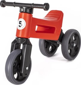 Funny Wheels - RIDER SPORT 2 az 1-ben futóbicikli és roller, piros/fekete