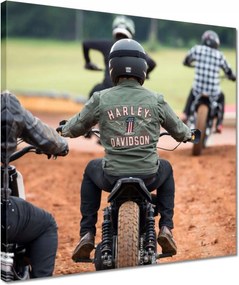 Vászonkép 40x40 Harley Davidson Motorkerékpár