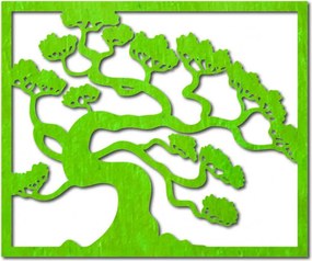 Fából készült kép a falon egy bonsai fa fa rétegelt lemez DRAZSKA