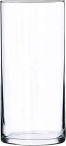 Üveg váza henger H-30 cm D-15 cm süllyesztett