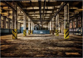 Fotótapéta Régi Gyár Ipari Loft 254x184