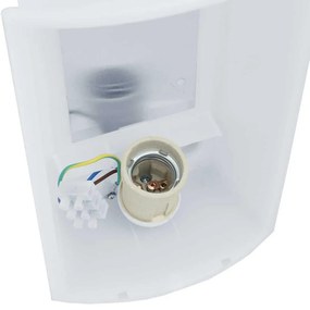 Kültéri Fali Lámpák 2 pcs Ezüst 23.5 x 10.5 x 26 cm