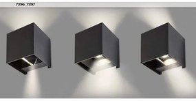 Rabalux 7396 - Kültéri fali lámpa SOLIN 1xG9/42W/230V IP54 fekete