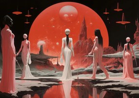 Poszter 84,1x59,4cm Vándorok egy másik világból