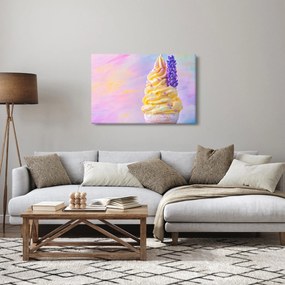 Kép - Levendulás fagylalt (90x60 cm)