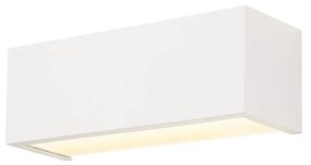 Fali lámpa, fehér, 3000K melegfehér, 590 lm, CRI 80, 120°, SLV Chrombo 1003316