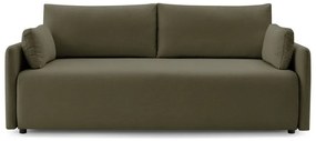 Zöld kinyitható kanapé 211 cm Marcel – Bobochic Paris