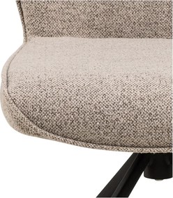 Krémszínű étkezőszék szett 2 db-os Aura – Actona