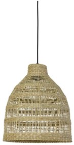 Natúr színű függőlámpa tengerifű búrával ø 38 cm Sagar – Light &amp; Living