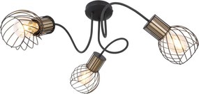 GLOBO 54013-3 ARGUSTO Vintage Mennyezeti Lámpák E27 IP20