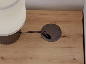 Íróasztal BISETT fiókokkal 120x60 cm, tölgy artisan