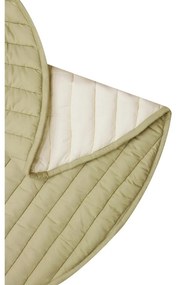 Zöld-krémszínű játszószőnyeg Bamboo Leaf – Lorena Canals