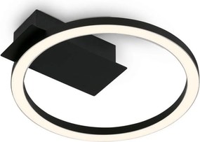 Briloner 3778-015 - LED mennyezeti lámpatest FRAME LED/5W/230V átm. 20 cm fekete