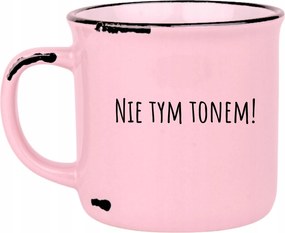 Bögre Rózsaszín Retro Ajándék Vicces Anyák Napja Nem Ilyen Hangnemben!