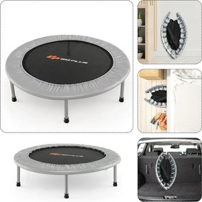 Trambulin 95cm, szürke