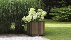 Keter Deco Square virágcserép 45,5 x 45,5 x 45,5cm, barna